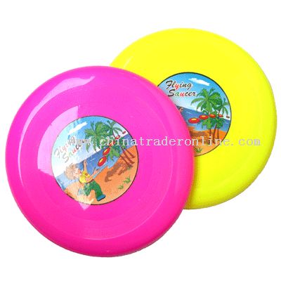 plastic frisbee